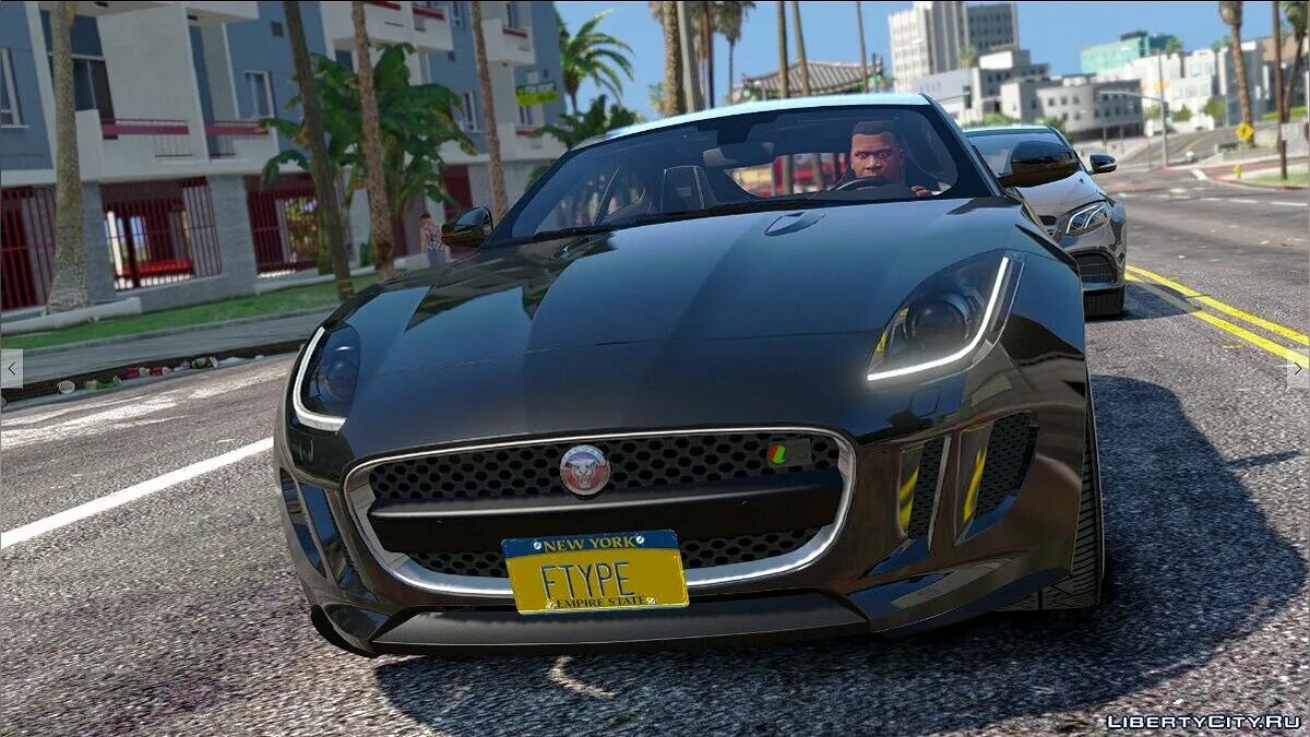 Гта 5 мод реплейс. Ягуар f Type ГТА 5. Jaguar GTA 5. Ягуар в ГТА 5. Jaguar f-Type ГТА 5 РП.