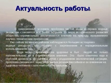 Проблемы чистоты