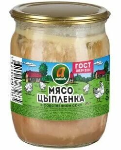 Консервированная куриная грудка