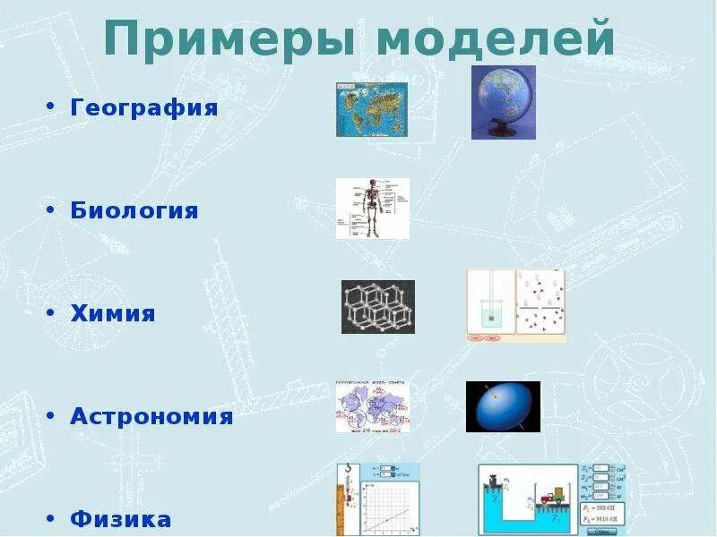 География примеры биология