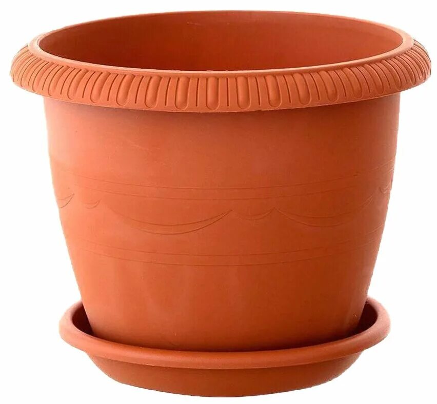 см терракот. горшок гамма д17 1,6л терракот с поддоном, шт. вазон "пальмира" 10л. см терракот. горшок для рассады 10 л 28 х 28 х 22 см терракотовый.