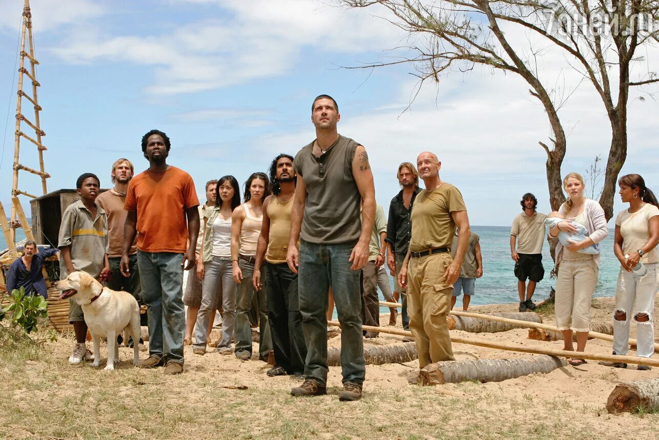 «Lost» (2004) – «остаться в живых». Люди которые жили в одно время