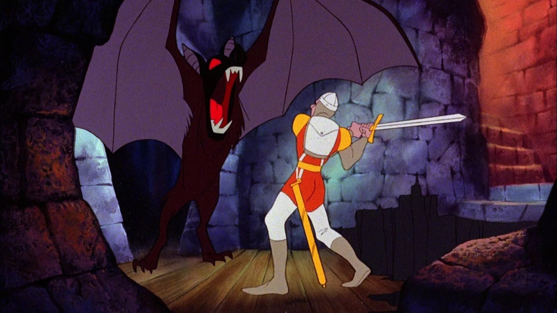 Невесту скинули в логово дракона. Dragon’s Lair («Логово дракона»). Логово дракона 1983. «Dragon's Lair» игра 1980.