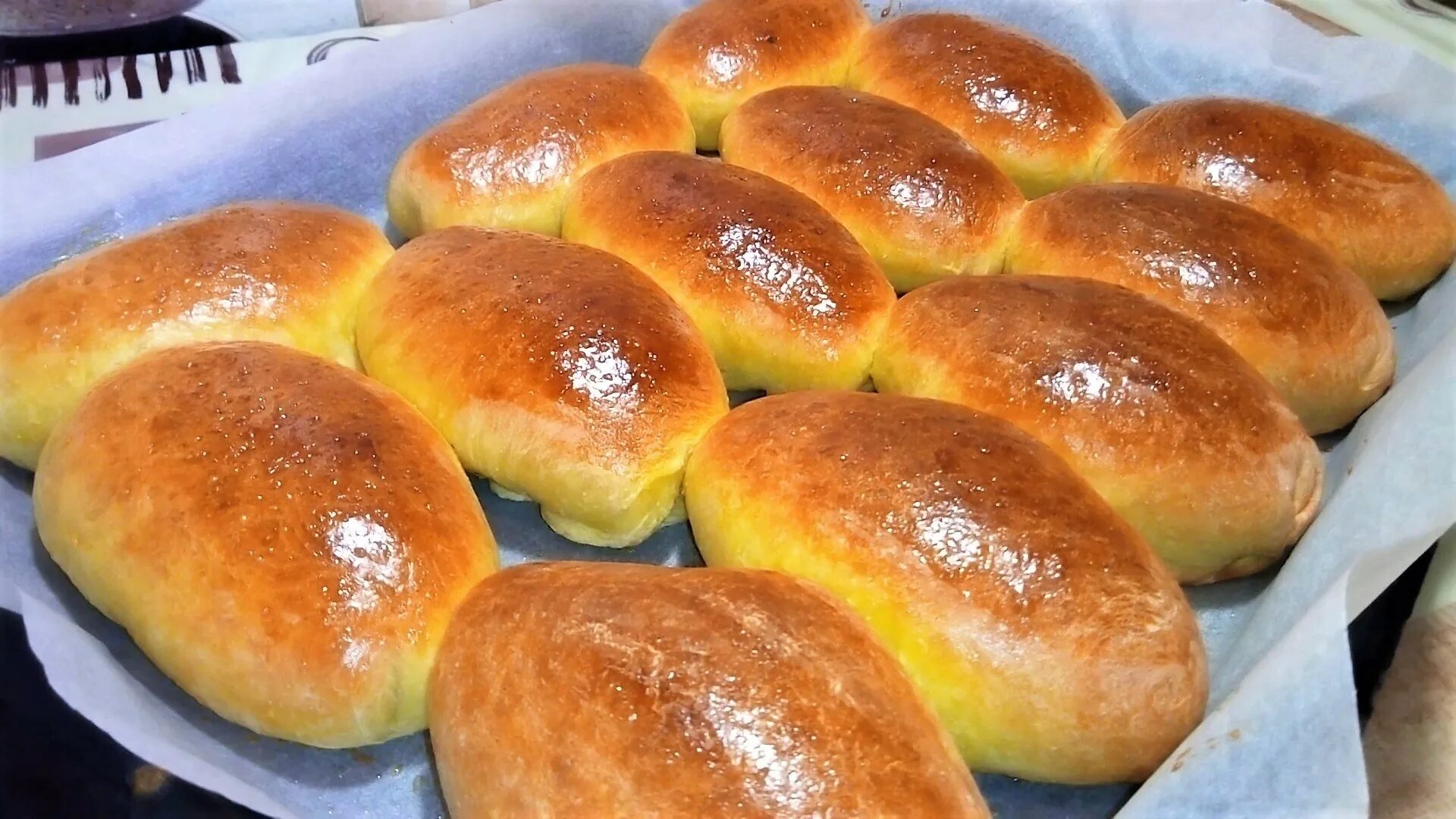 Живое дрожжевое тесто для пирожков
