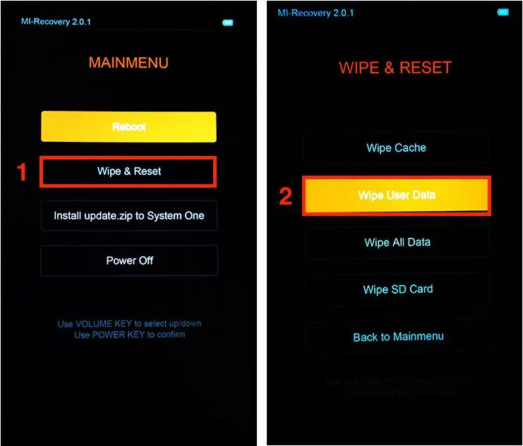 Reboot wipe data connect