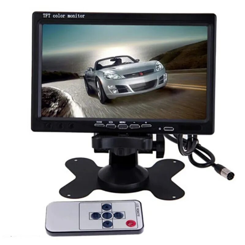 Мониторы tft lcd. Tft lcd color monitor 7 дюймов. tft color monitor автомобильный 7 разъём. tft lcd monitor 1711характ. tft lcd monitor mmc1541my4k03.