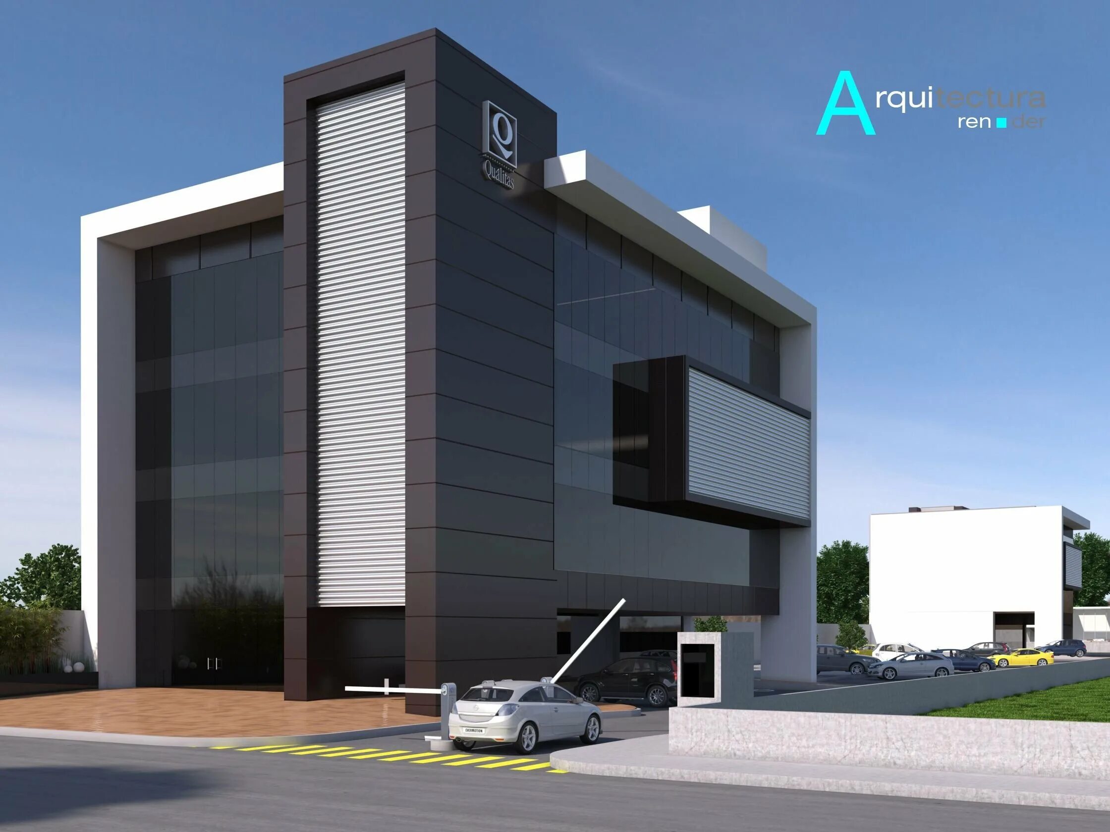 Фасады общественных зданий. Быстровозводимое здание 600 м2. Проект административного здания. Хай тек архитектура. Современные офисные здания.