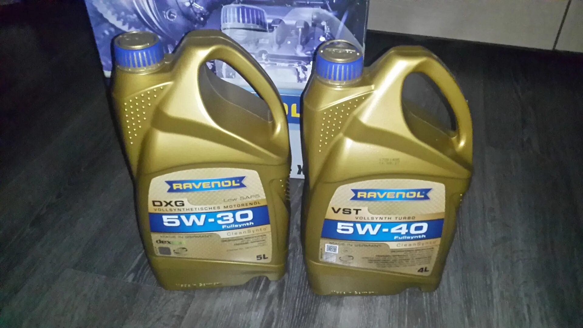 Моторное масло ravenol 5w 30