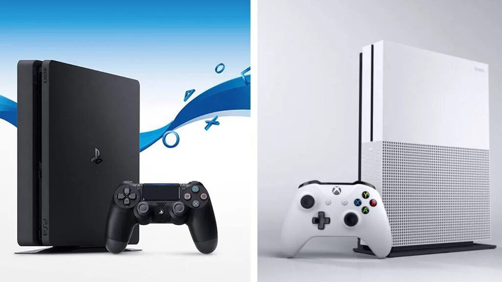 Sony playstation 5 slim разница. Xbox one s ps4. Xbox one vs ps4 Slim. Ps4 Slim и Xbox Slim. PLAYSTATION 360 Slim.