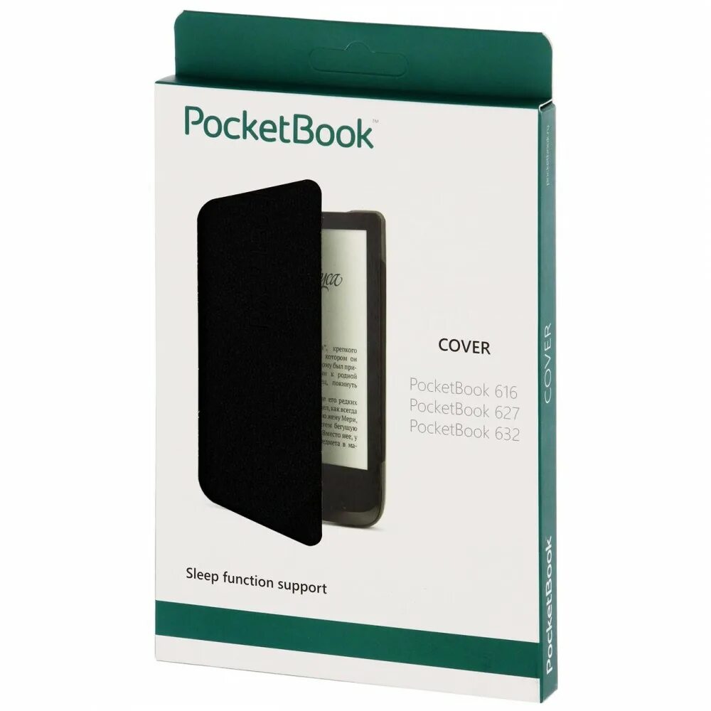 POCKETBOOK 616. Обложка для POCKETBOOK 628. Обложка для POCKETBOOK 632. Чехол POCKETBOOK для POCKETBOOK 616/627/632 Black (HPUC-632-B-S). Покетбук 616