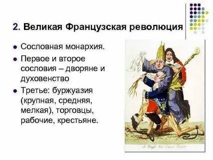 Какие противоречия существовали между сословиями во франции