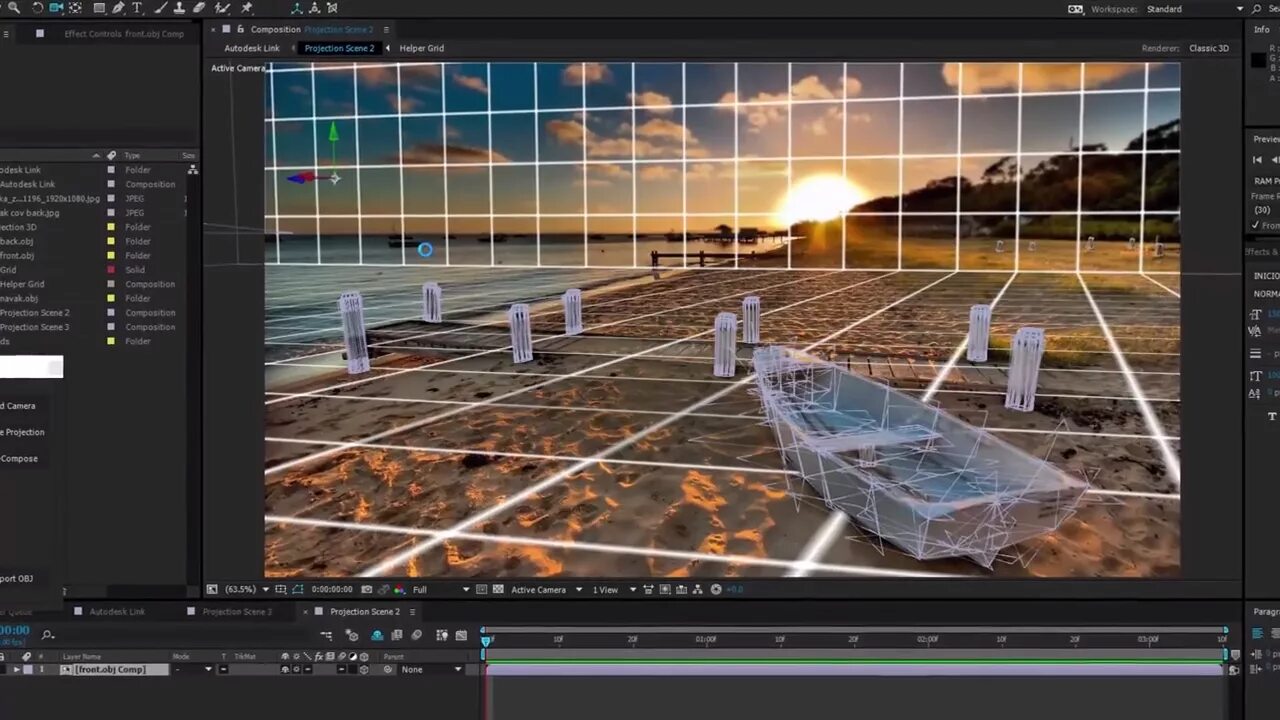 3d проекты after effects