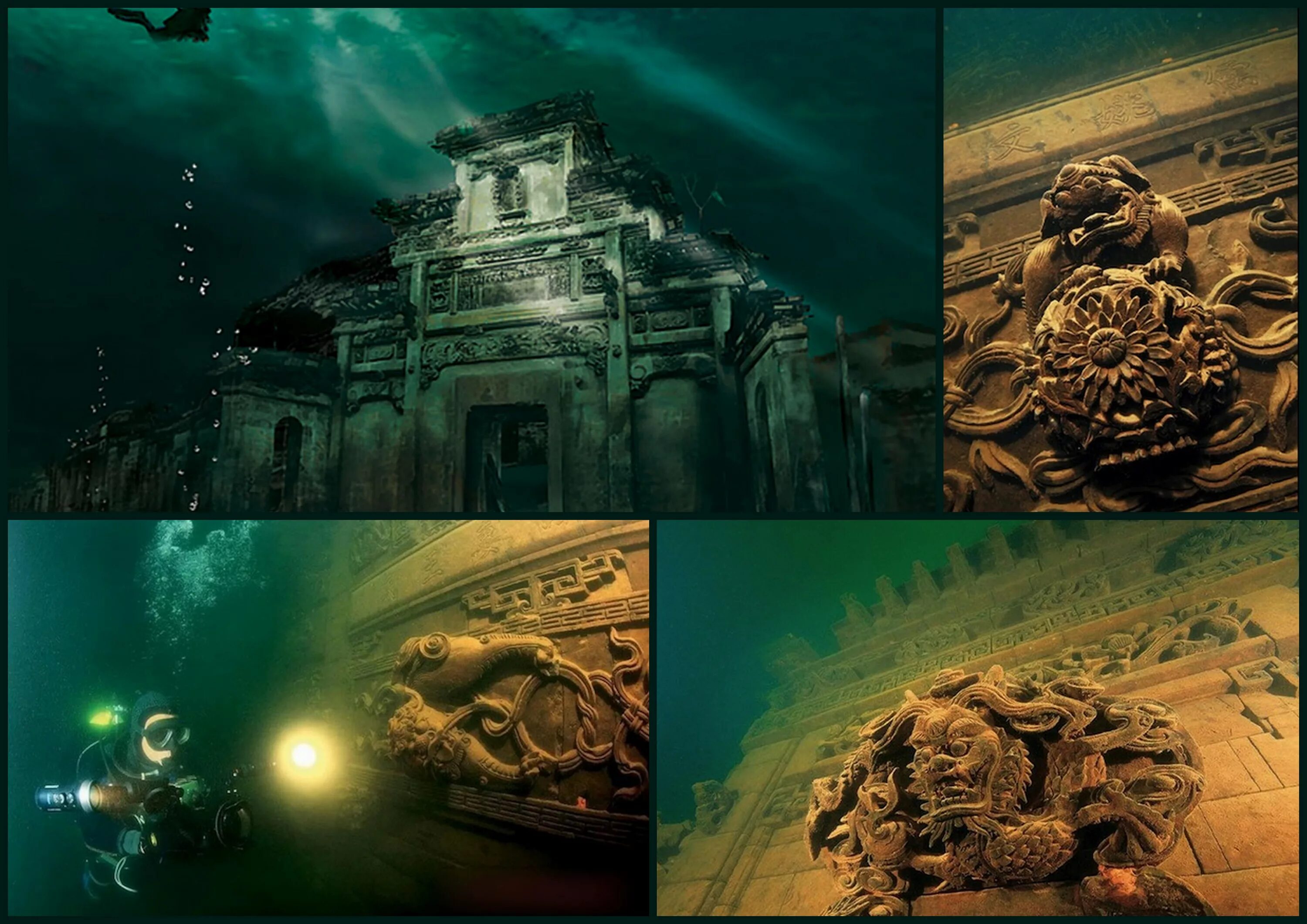 Шичен Китай. Шичен город Льва Китай. Подводный город ши Чен, Китай. Подводный город Шичен. Страны ушедшие под воду