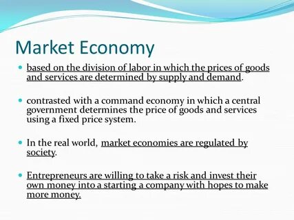 Economic market