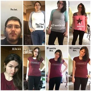 Hrt progress pictures 5 years