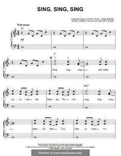 Sing sing sing песня