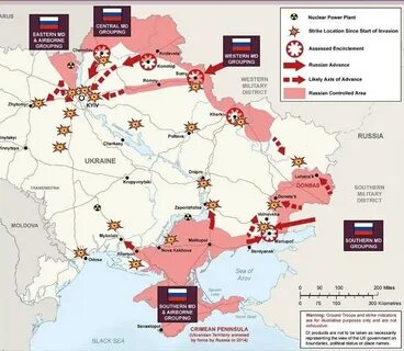 Карта где происходят бои