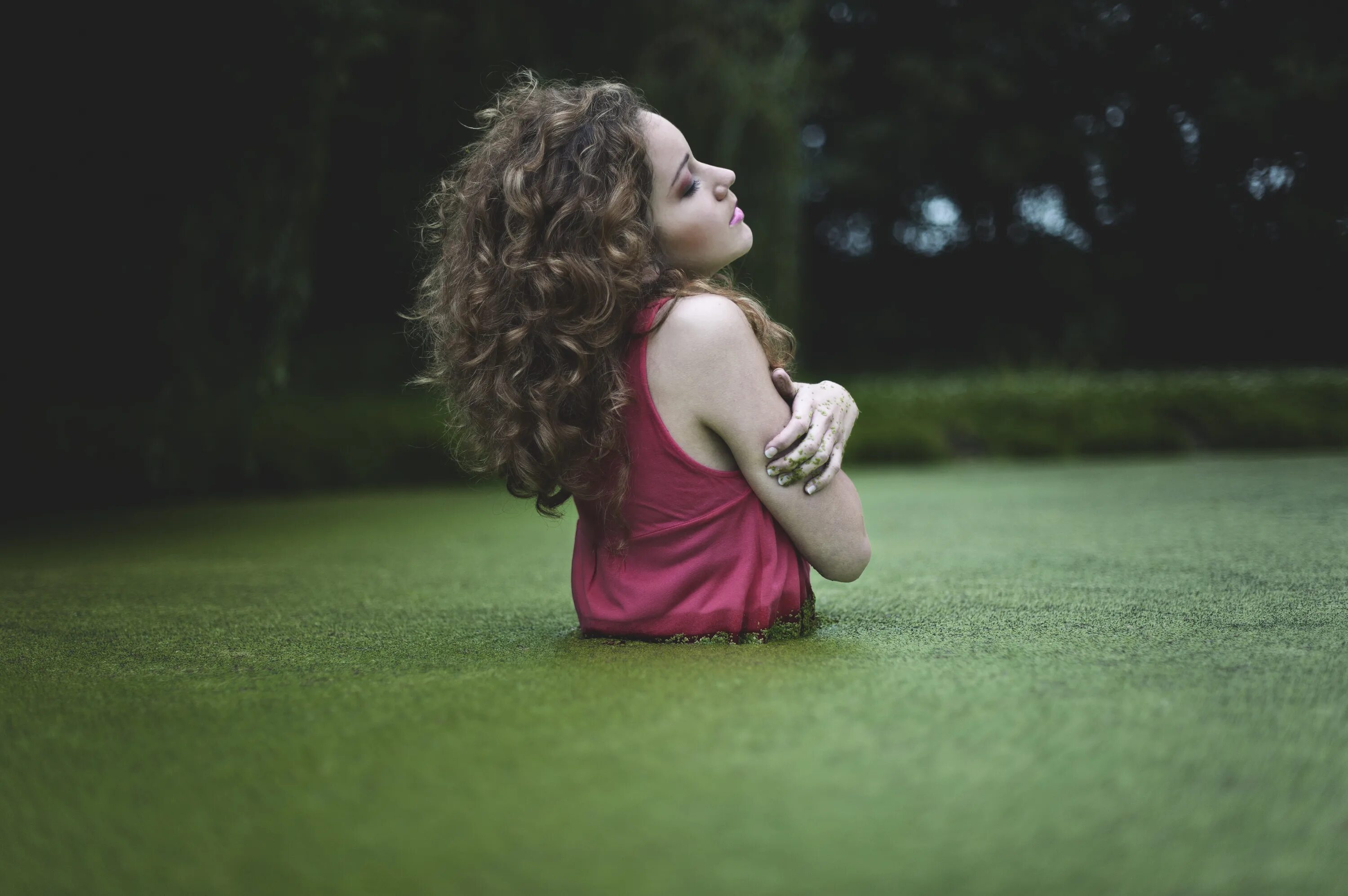 Девушка сидит на траве в платье. Девочка сидит на траве. Девушка сидит на траве спиной. Девочка сидит на траве спиной в платье.