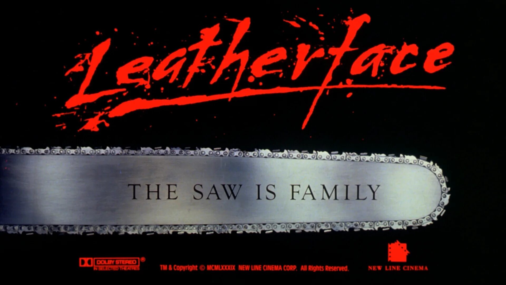 He saw in the park. Leatherface: the Texas Chainsaw Massacre III Blu-ray. Кожаное лицо the saw is Family.