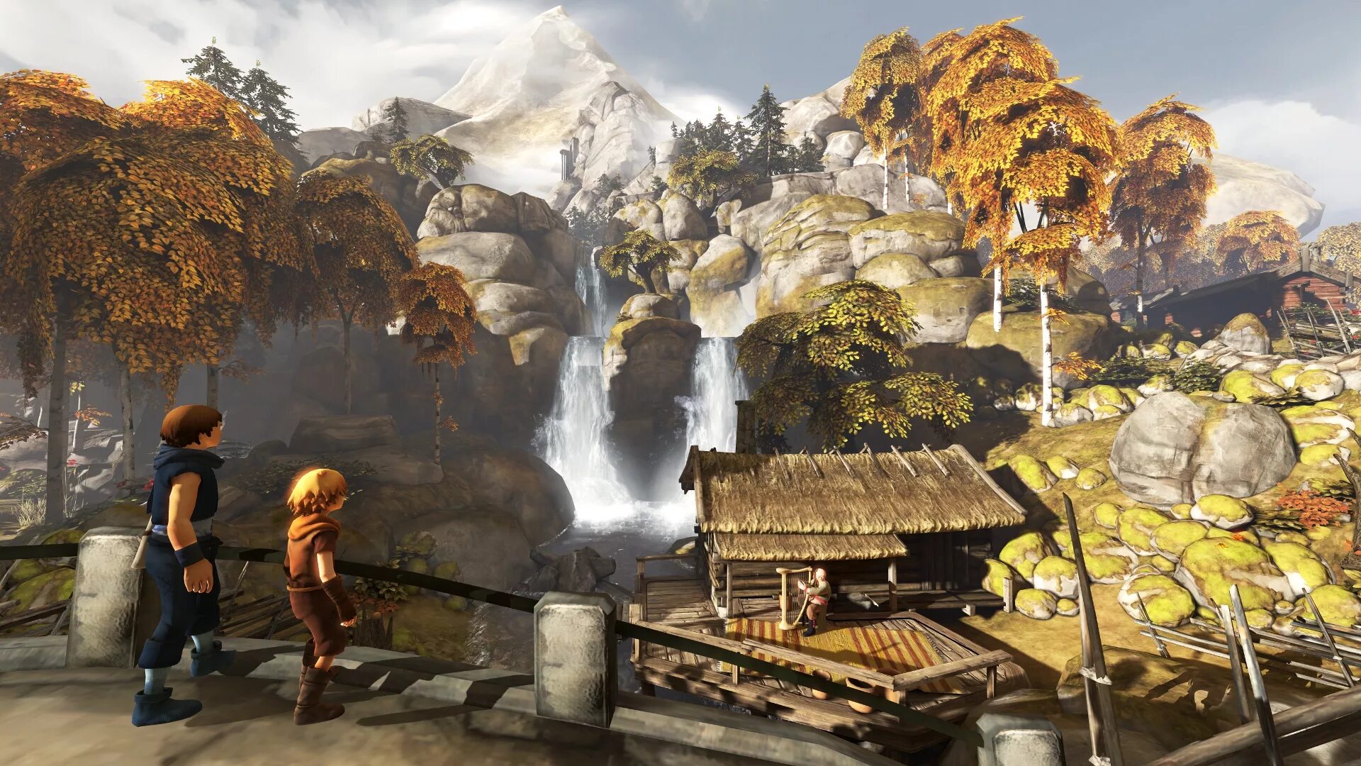 2 games series. Two brothers игра. Brothers: a Tale of two sons. Brothers: a Tale of two sons (2013). Brothers a Tale of two sons Скриншоты.