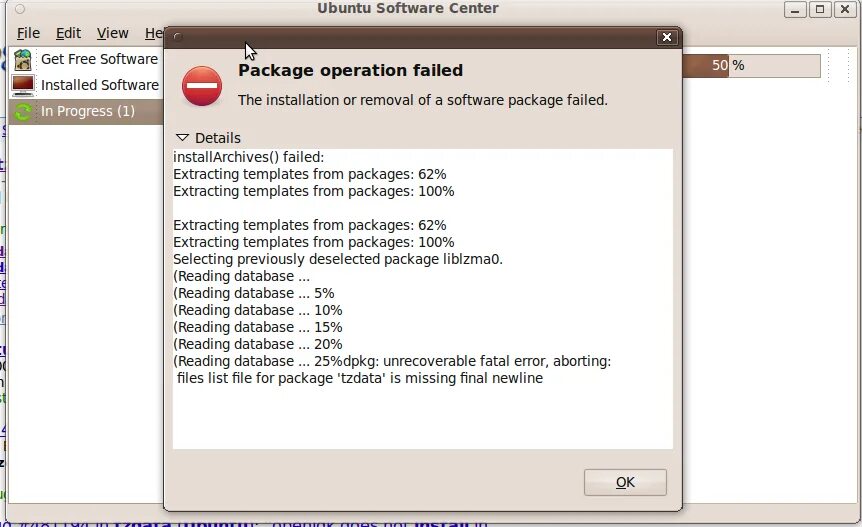 Ubuntu ошибка. Программное обеспечение Ubuntu. Много ошибок при установки Ubuntu. Stop ошибка Linux.
