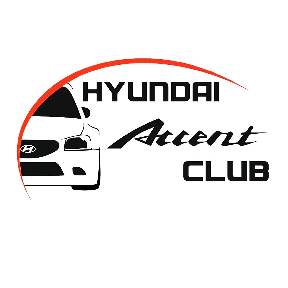 Наклейка hyundai. Наклейка Hyundai Accent Club. Hyundai Accent logo. Наклейки автоклубов. Эмблемы автоклубов.