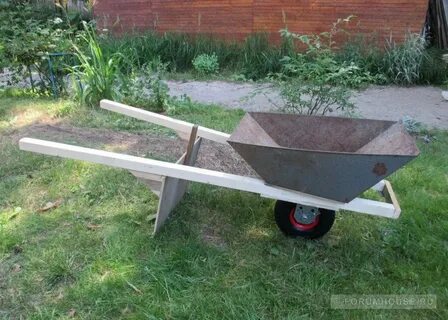Строительная тачка своими руками