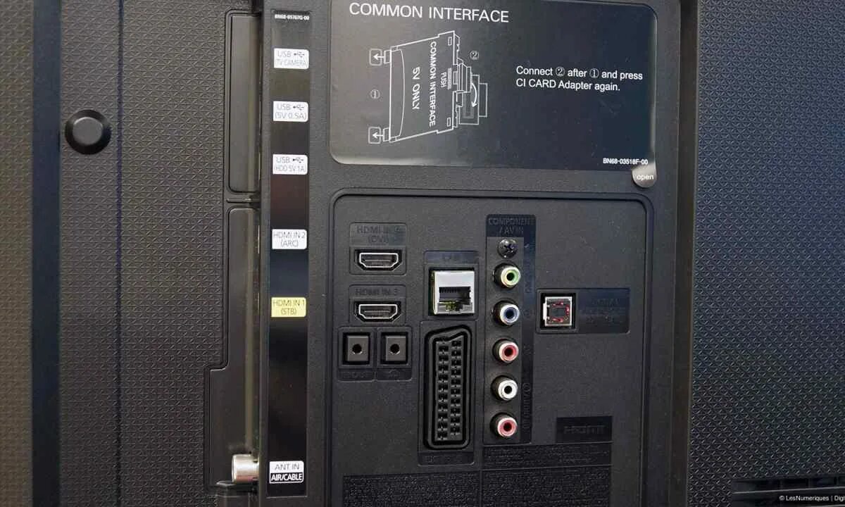 Телевизор самсунг разъемы common interface. Самсунг ue48h6200ak. Задняя стенка телевизора самсунг ue48h6410a. Слот ci/ci+. Телевизор samsung входы