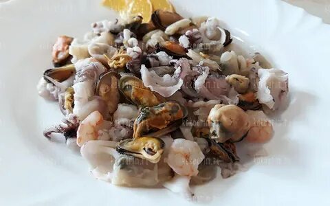 Морепродукты коктейль готовить замороженные