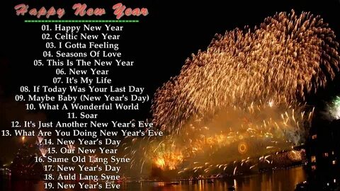 Happy new year песни на английском