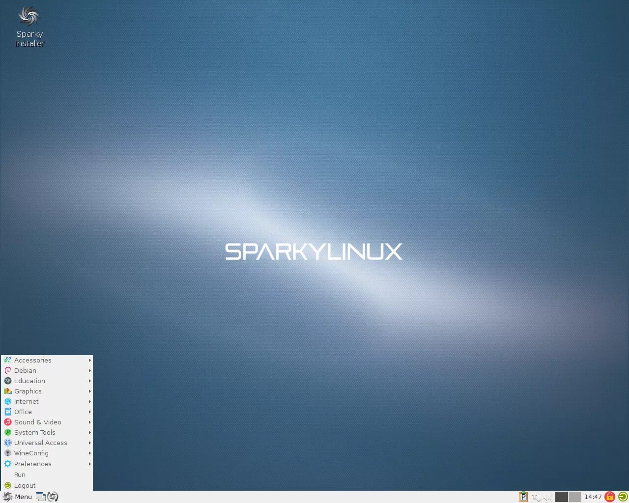 Среды linux. Sparkylinux lxde. среда linux. sparky linux. sparkylinux 2025.03.