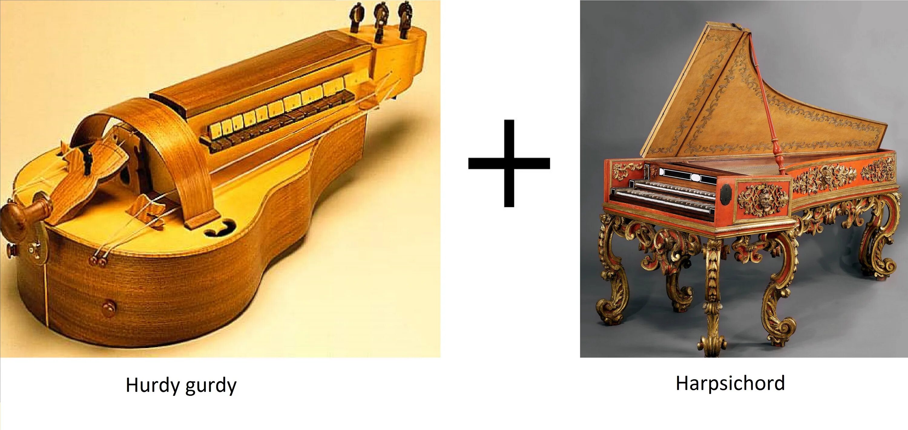Before the instruments. Before the instruments