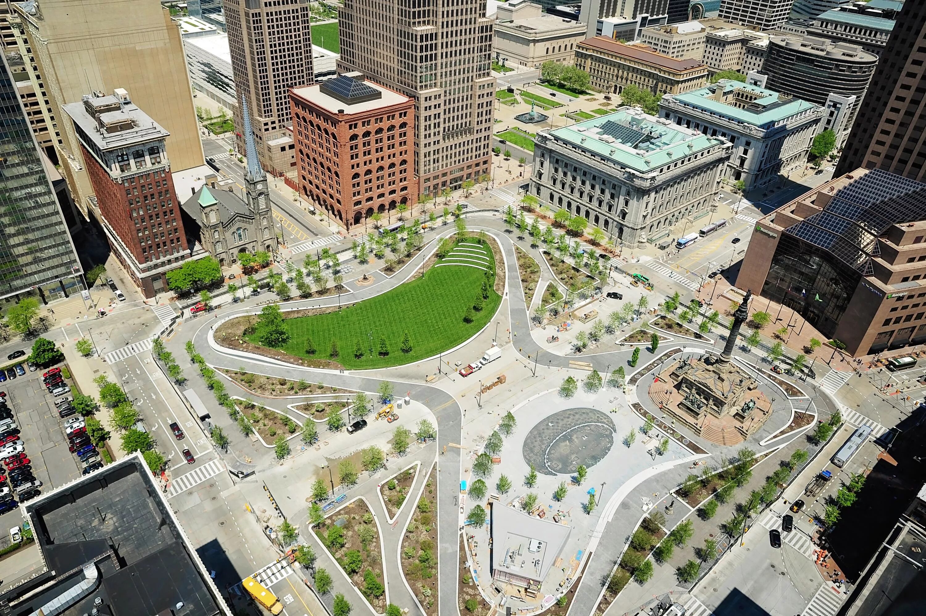 Public square. Cleveland public square архитектура. ըեռեվան republic square. tba square. architecture post.