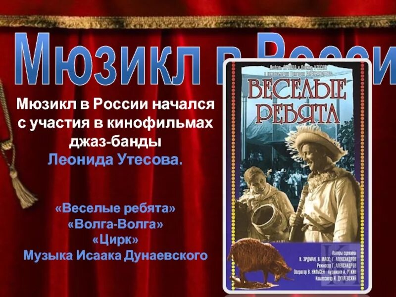 Сообщение о популярном авторе мюзиклов