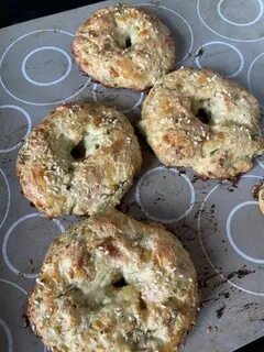 Колечки с творогом в духовке
