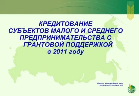 Года субъектами малого и среднего