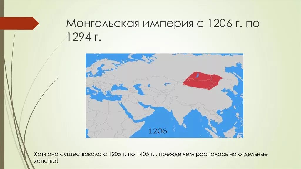 Монгольская империя конспект урока 6 класс. Монгольская Империя в 1206 году. Монгольская Империя с 1206 до распада в 1294. Монгольская Империя карта 1206. Монгольская Империя карта.