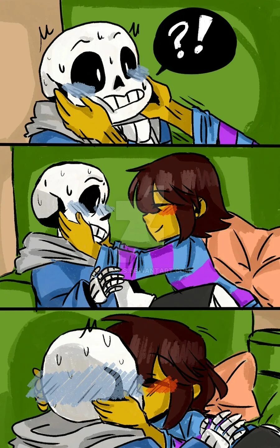 Frisk comic