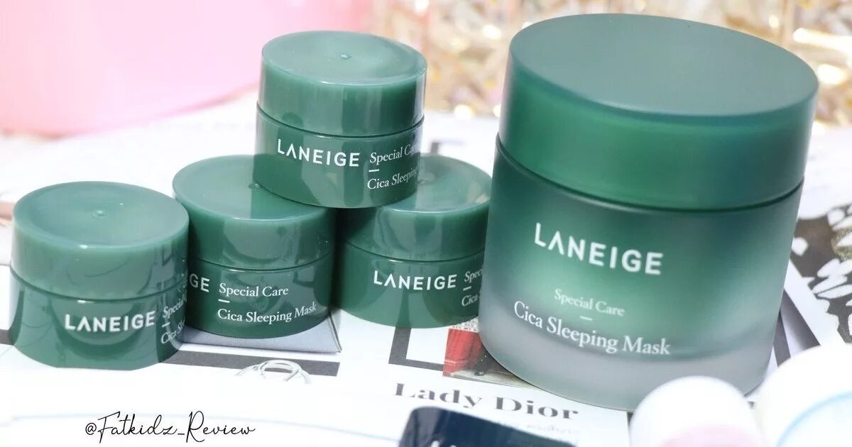 Ночная маска Laneige зеленая. Laneige cica sleeping Mask. Laneige cica sleeping Mask 10. Laneige Mini sleeping Mask cica 10мл.