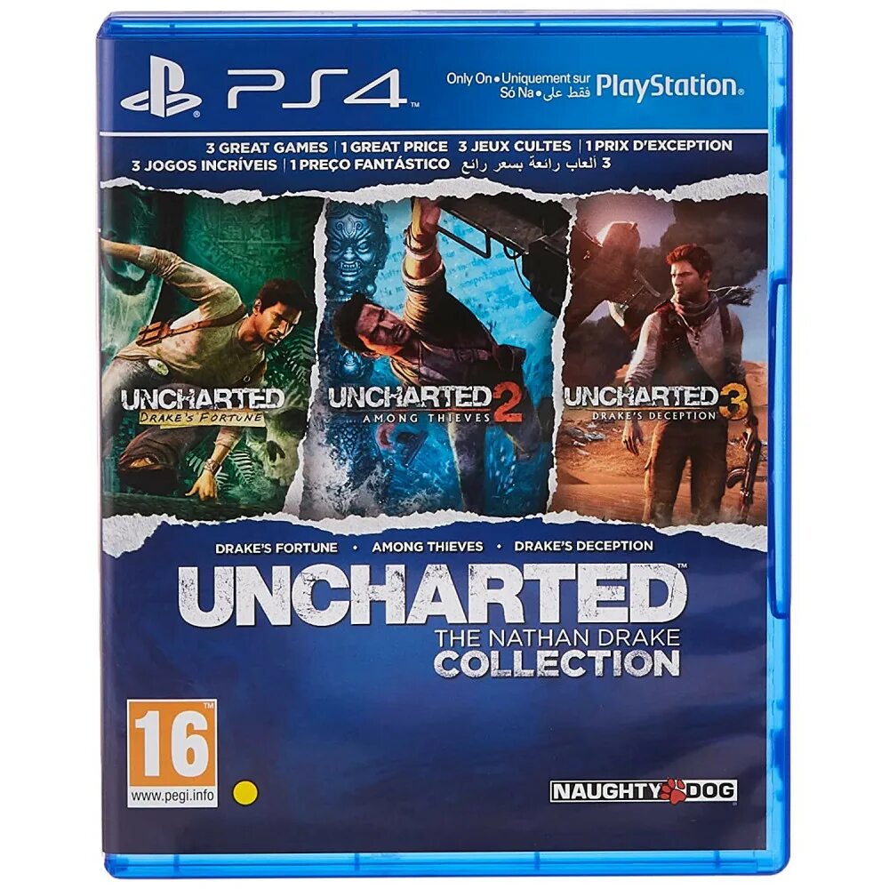 Анчартед трилогия пс4. Uncharted Nathan Drake collection ps4. Uncharted 4 ps4 диск.