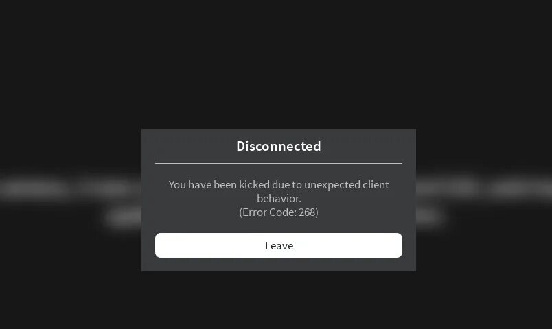Error 268 Roblox. Ошибка 268 в РОБЛОКСЕ. Error code 268 Roblox. Код 268 РОБЛОКС. M error code