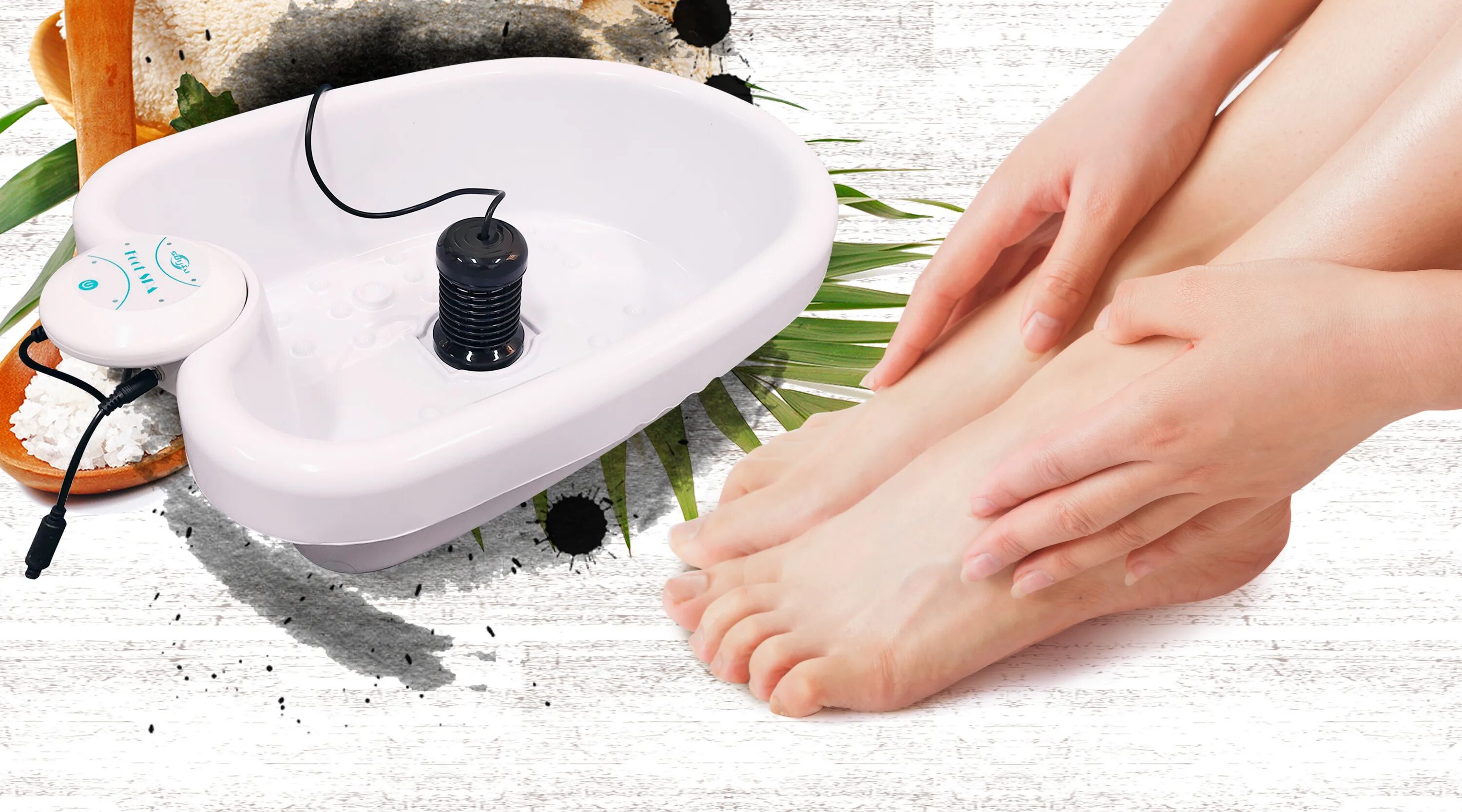 Ванночка от запаха ног в домашних. Педикюрная ванночка Harizma foot Care. Ion Detox Spa. Detox Spa ion Cleanse b-01.
