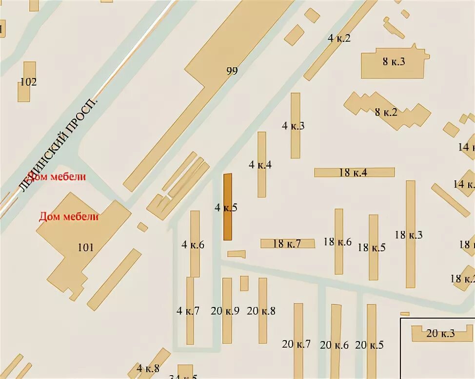 новаторов 3 стр 4 на карте