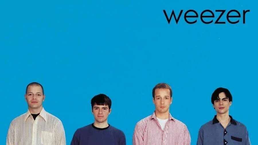 Weezer blue. Weezer группа обложка. Weezer blue. Weezer blue album. Майки уэлш weezer.