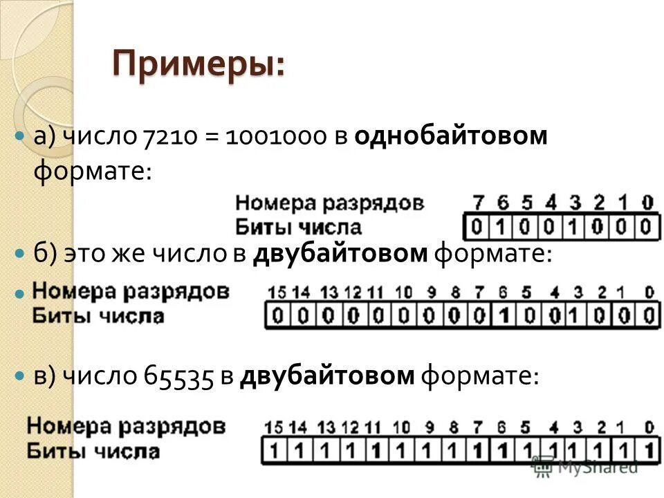 однобайтное представление чисел. число 16 в однобайтовом формате. представь число в однобайтовом формате\. представить число в однобайтовом формате. количество разрядов занимаемых однобайтовым числом равно.