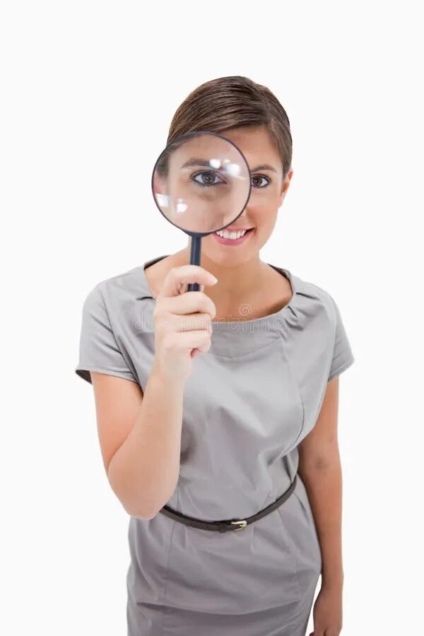 Use a magnifying glass