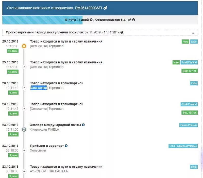 Отследить посылку авито по номеру почта россии