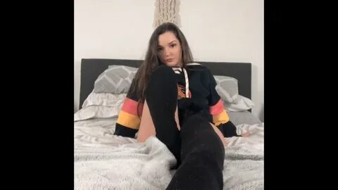 ClaireFoxxx - Tease in my hockey hoodie <br>