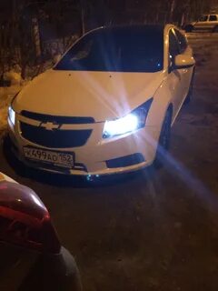 Головные лампы шевроле круз