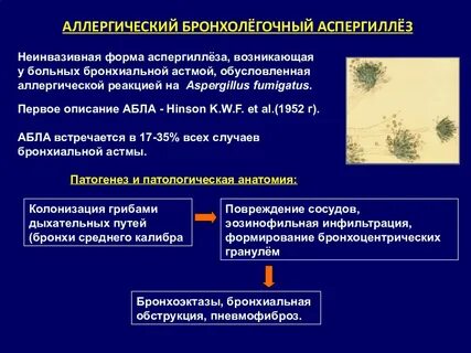 Аспергиллез лечение